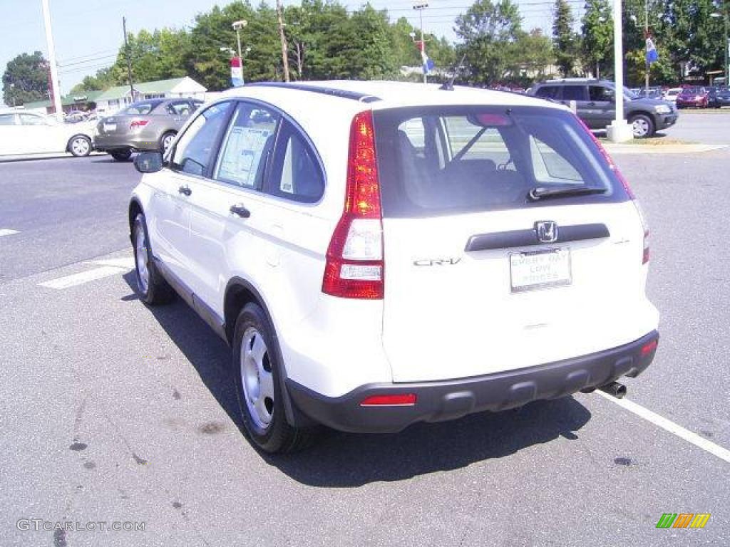 2009 CR-V LX - Taffeta White / Gray photo #2