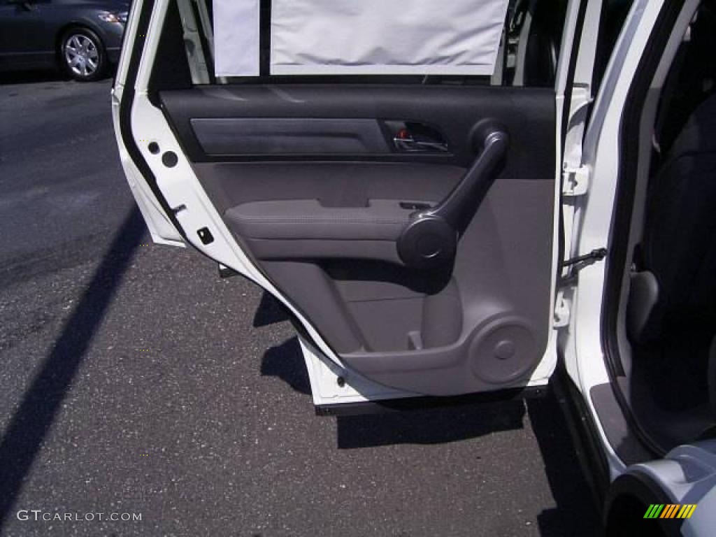 2009 CR-V EX-L - Taffeta White / Gray photo #11