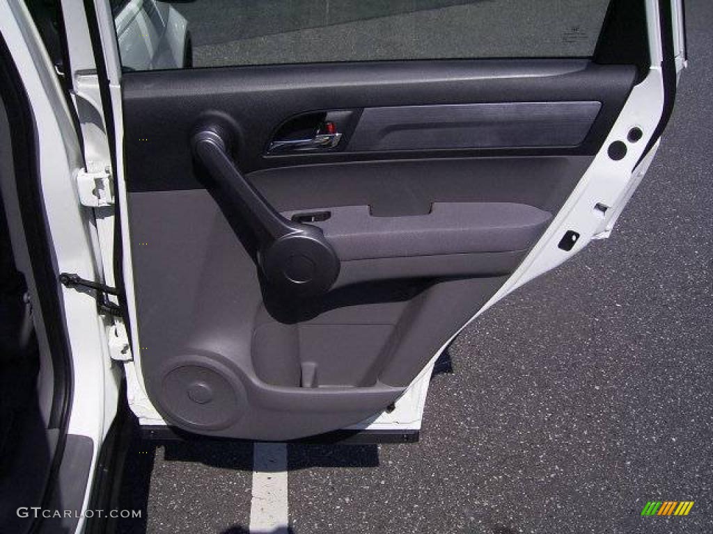 2009 CR-V LX - Taffeta White / Gray photo #18