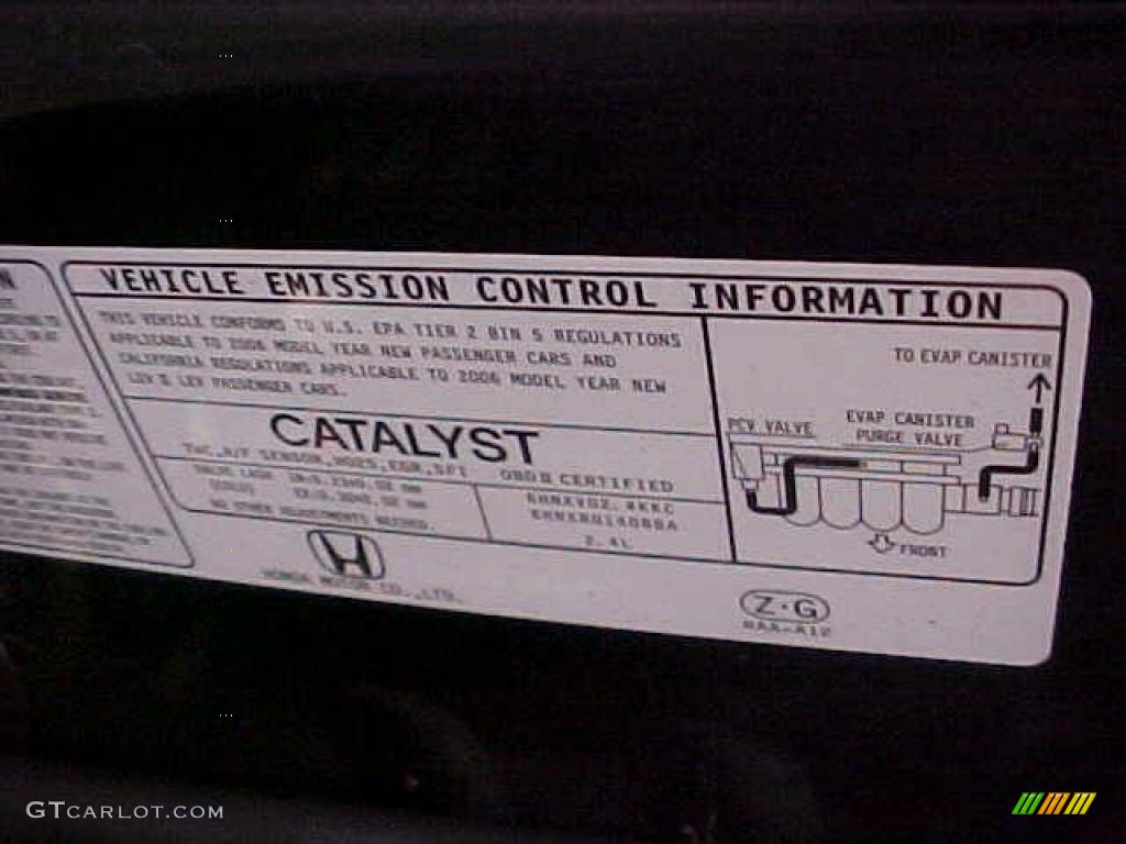 2006 Accord EX-L Coupe - Nighthawk Black Pearl / Black photo #31