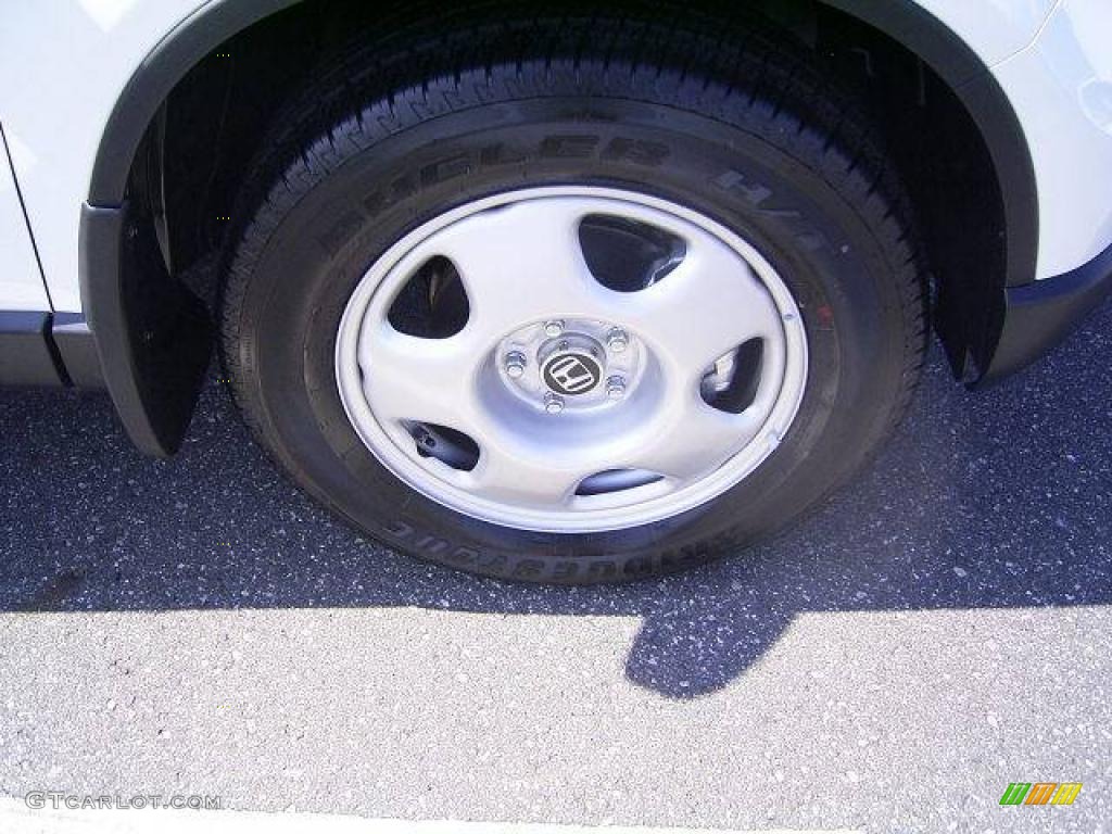 2009 CR-V LX - Taffeta White / Gray photo #23