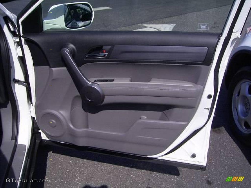 2009 CR-V EX-L - Taffeta White / Gray photo #17