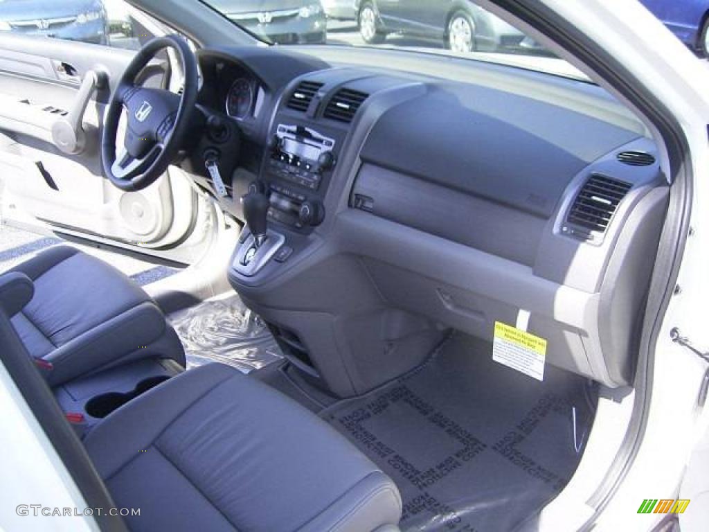 2009 CR-V EX-L - Taffeta White / Gray photo #20