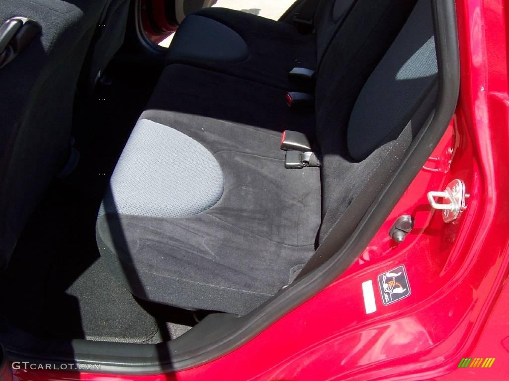 2008 Fit Hatchback - Milano Red / Black/Grey photo #10
