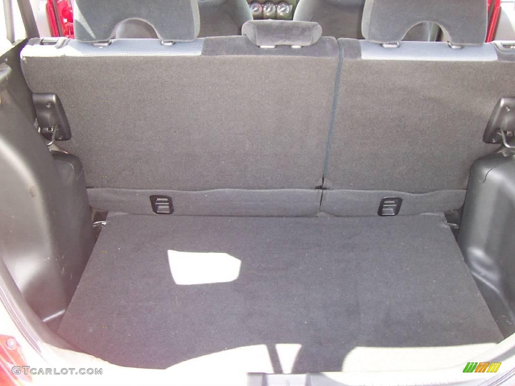 2008 Fit Hatchback - Milano Red / Black/Grey photo #12