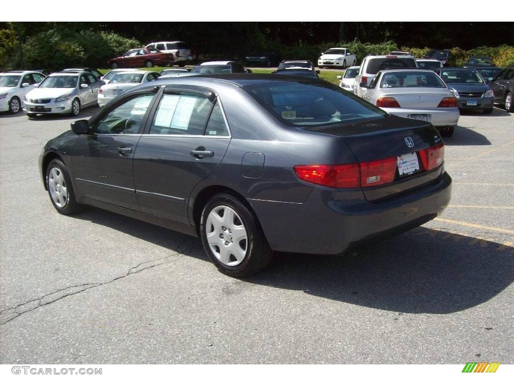2005 Accord LX V6 Sedan - Graphite Pearl / Gray photo #2