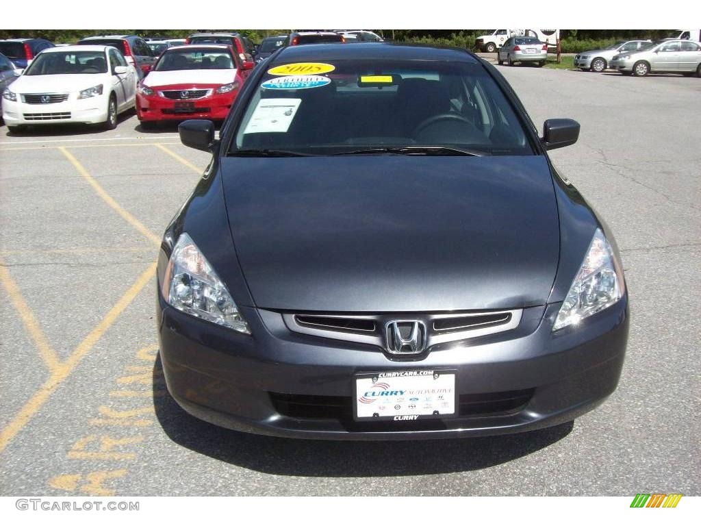 2005 Accord LX V6 Sedan - Graphite Pearl / Gray photo #3