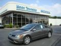 2008 Galaxy Gray Metallic Honda Civic LX Coupe  photo #1