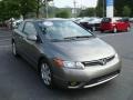 Galaxy Gray Metallic - Civic LX Coupe Photo No. 5