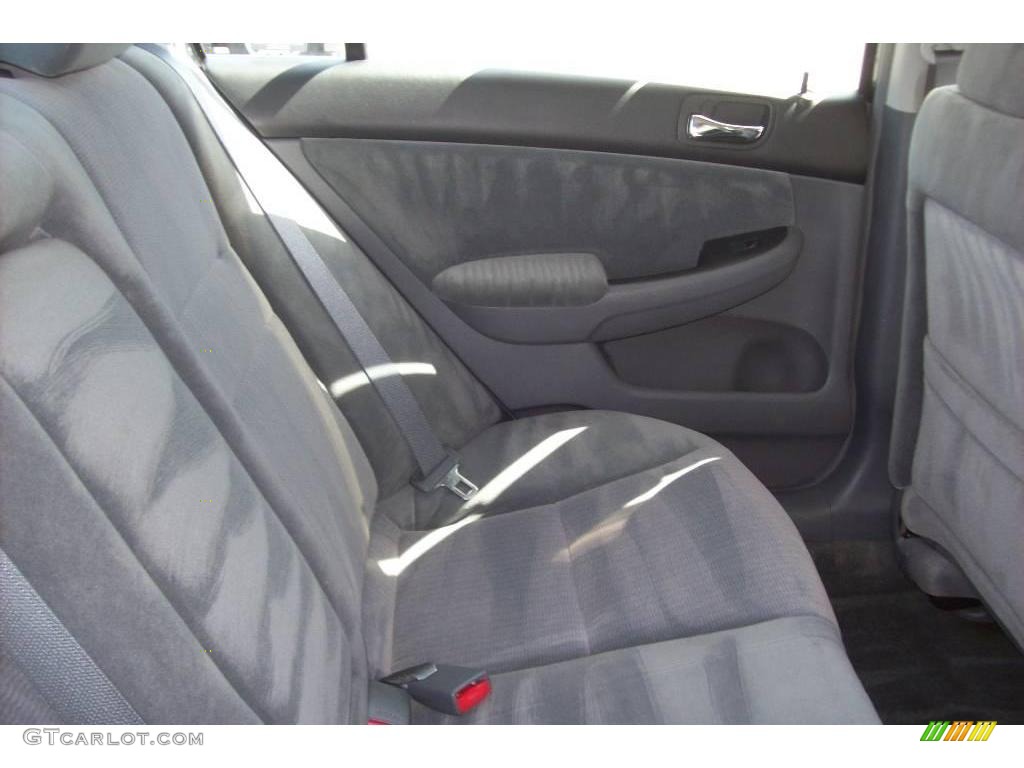 2005 Accord LX V6 Sedan - Graphite Pearl / Gray photo #14