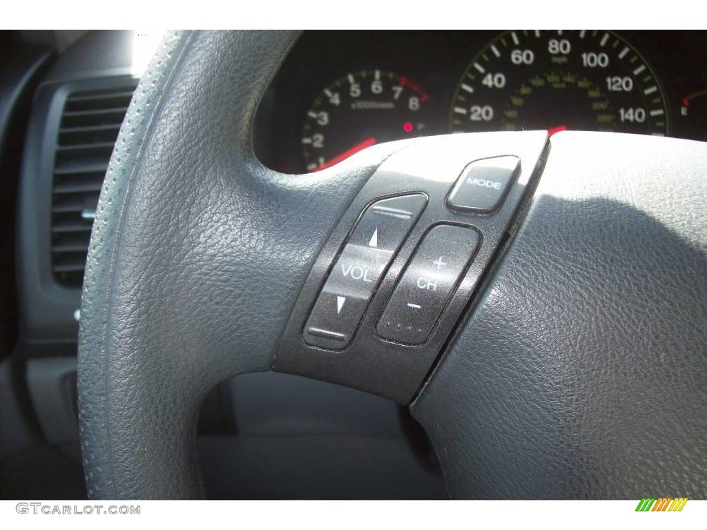 2005 Accord LX V6 Sedan - Graphite Pearl / Gray photo #17