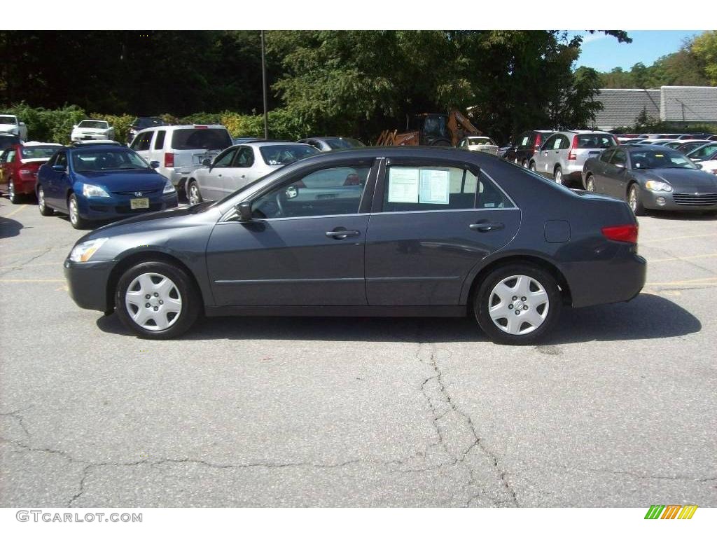 2005 Accord LX V6 Sedan - Graphite Pearl / Gray photo #19