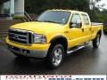 2006 Blazing Yellow Ford F350 Super Duty Amarillo Edition Crew Cab 4x4  photo #2