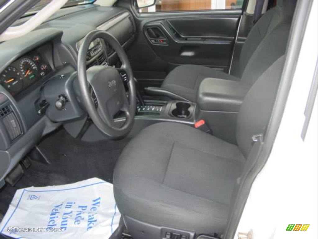 2003 Grand Cherokee Laredo 4x4 - Stone White / Dark Slate Gray photo #2