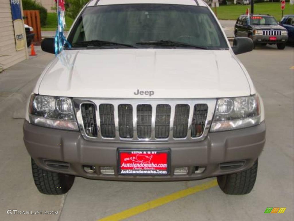 2003 Grand Cherokee Laredo 4x4 - Stone White / Dark Slate Gray photo #7