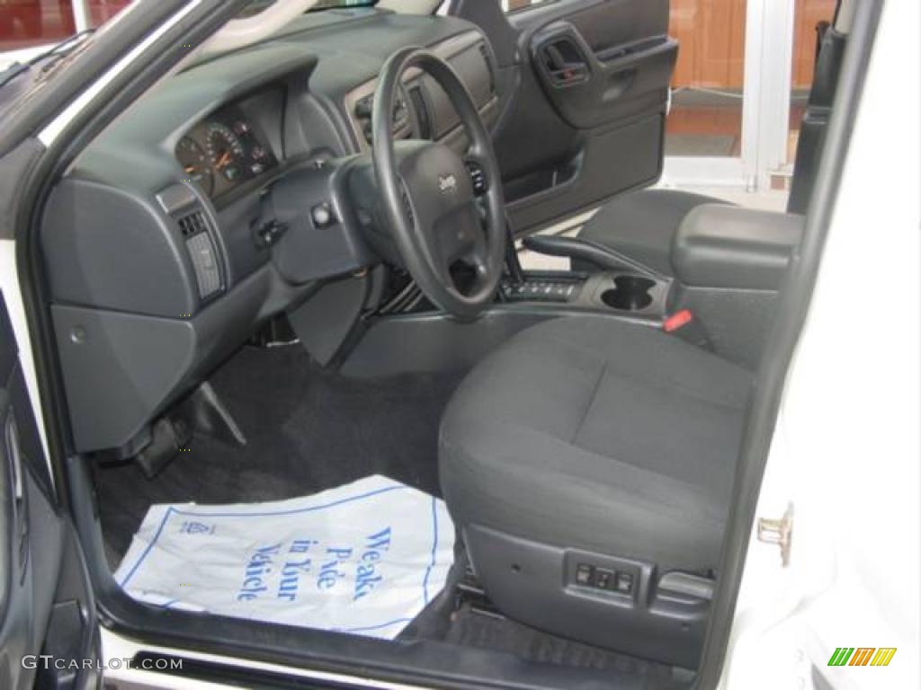 2003 Grand Cherokee Laredo 4x4 - Stone White / Dark Slate Gray photo #19
