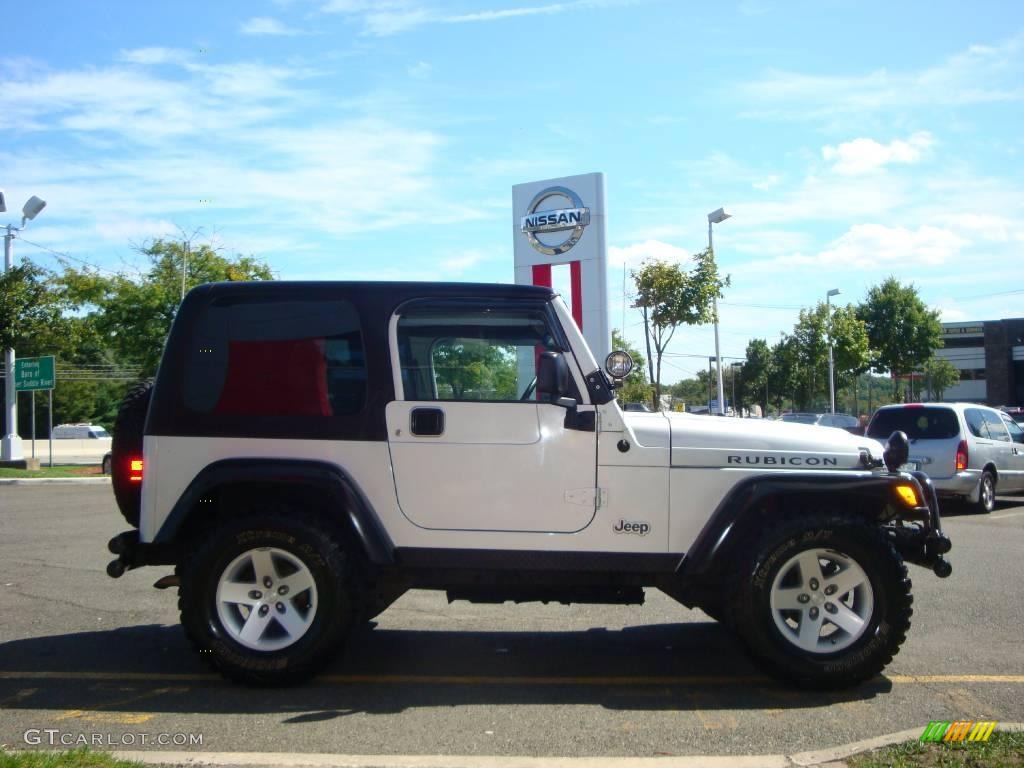 2004 Wrangler Rubicon 4x4 - Bright Silver Metallic / Dark Slate Gray photo #12