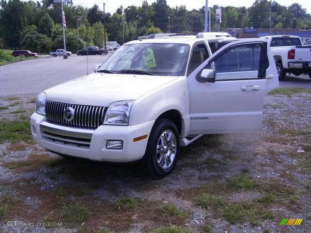 2007 Mountaineer Premier - Oxford White / Camel photo #2