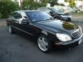 2001 Obsidian Black Metallic Mercedes-Benz S 500 Sedan  photo #3