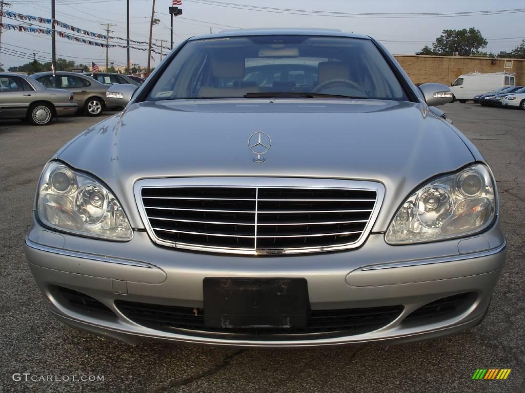 2004 S 430 4Matic Sedan - Brilliant Silver Metallic / Ash photo #3