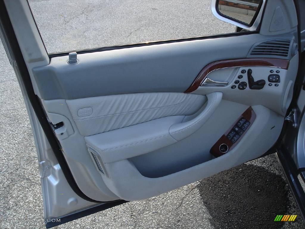2004 S 430 4Matic Sedan - Brilliant Silver Metallic / Ash photo #18