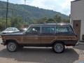 1990 Black Cherry Metallic Jeep Grand Wagoneer 4x4  photo #9