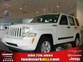 2010 Stone White Jeep Liberty Sport  photo #1