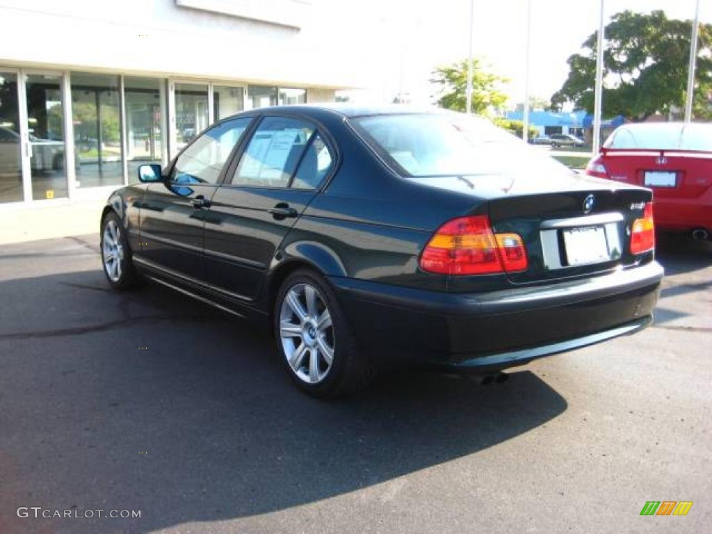 2003 3 Series 325i Sedan - Oxford Green Metallic / Grey photo #5