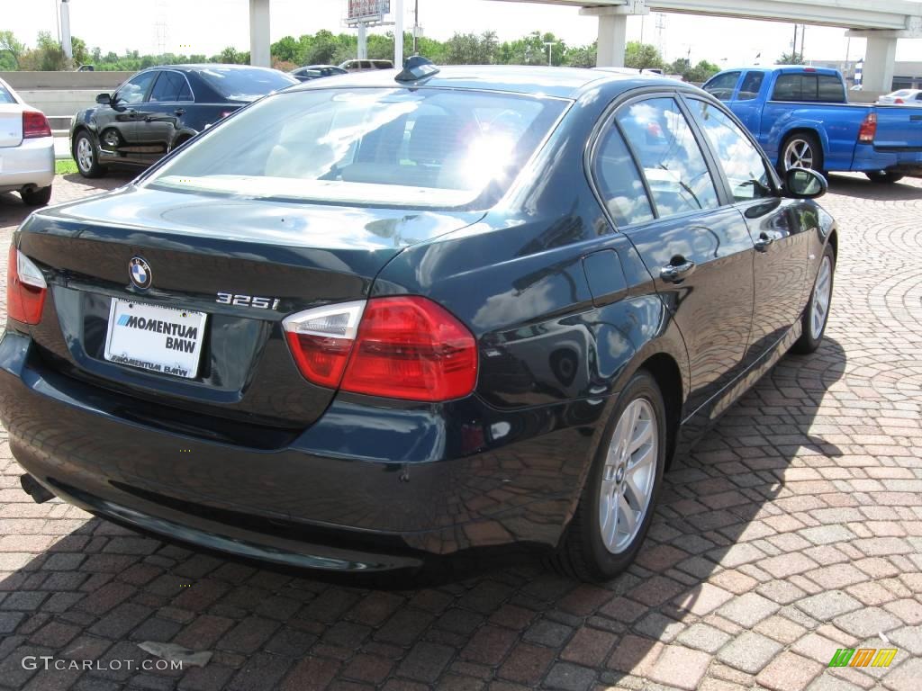 2006 3 Series 325i Sedan - Deep Green Metallic / Beige photo #7