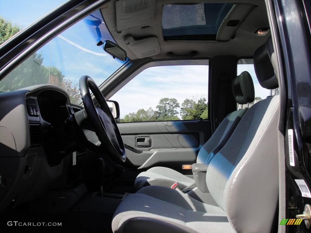 1996 Trooper LS 4x4 - Ebony Black / Gray photo #11