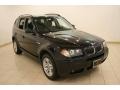 2006 Black Sapphire Metallic BMW X3 3.0i  photo #1