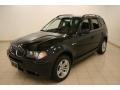 2006 Black Sapphire Metallic BMW X3 3.0i  photo #3