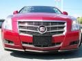 2009 Crystal Red Cadillac CTS Sedan  photo #3
