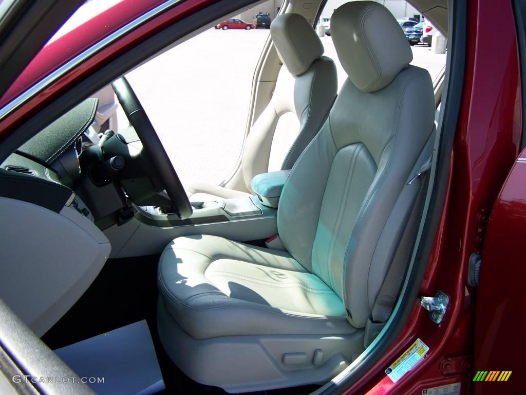 2009 CTS Sedan - Crystal Red / Light Titanium/Ebony photo #9