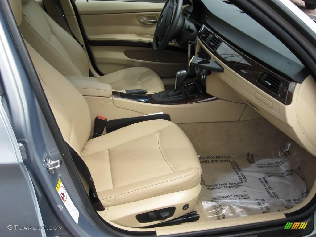 2008 3 Series 328i Sedan - Arctic Metallic / Beige photo #9