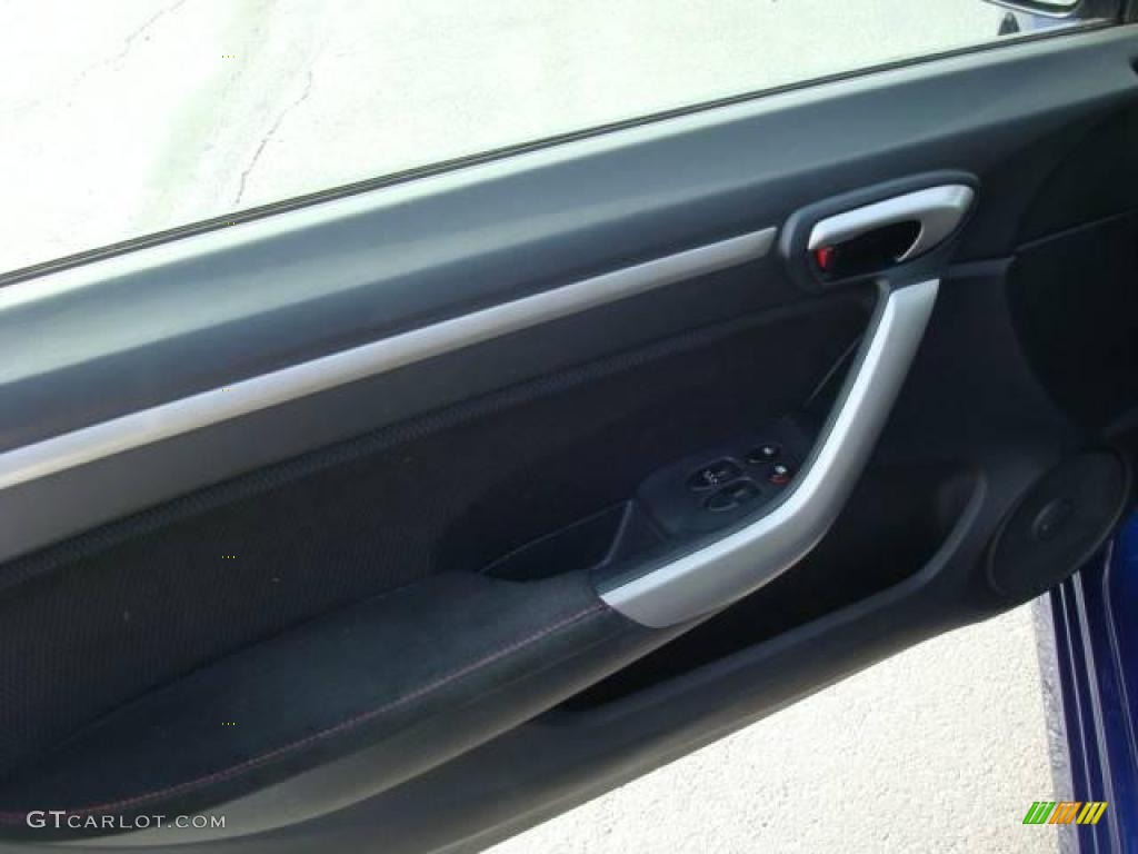 2006 Civic Si Coupe - Fiji Blue Pearl / Black photo #11