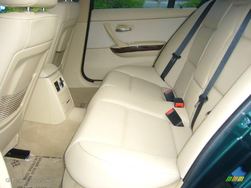 2008 3 Series 328i Sedan - Deep Green Metallic / Beige photo #17