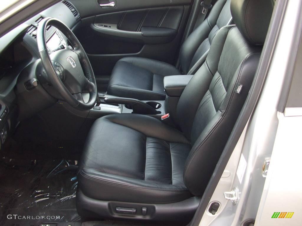 2006 Accord EX-L V6 Sedan - Alabaster Silver Metallic / Black photo #11