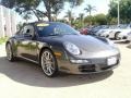 2007 Slate Grey Metallic Porsche 911 Carrera 4S Cabriolet  photo #1