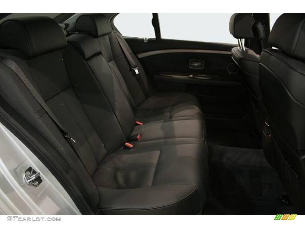 2008 7 Series 750Li Sedan - Titanium Silver Metallic / Black photo #22