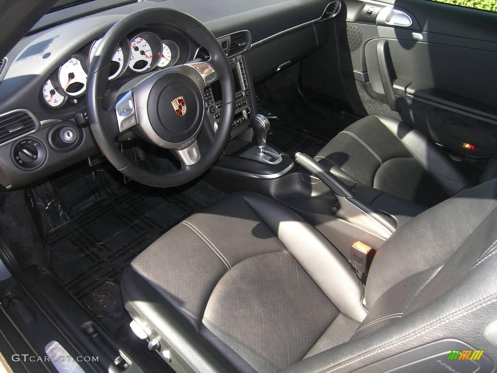 2007 911 Carrera 4S Cabriolet - Slate Grey Metallic / Black photo #21