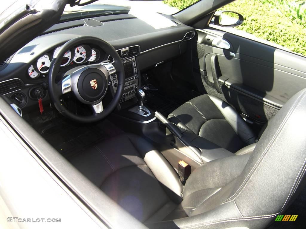 2007 911 Carrera 4S Cabriolet - Slate Grey Metallic / Black photo #32