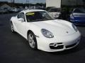 2007 Carrara White Porsche Cayman S  photo #4