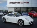 2007 Carrara White Porsche Cayman S  photo #5