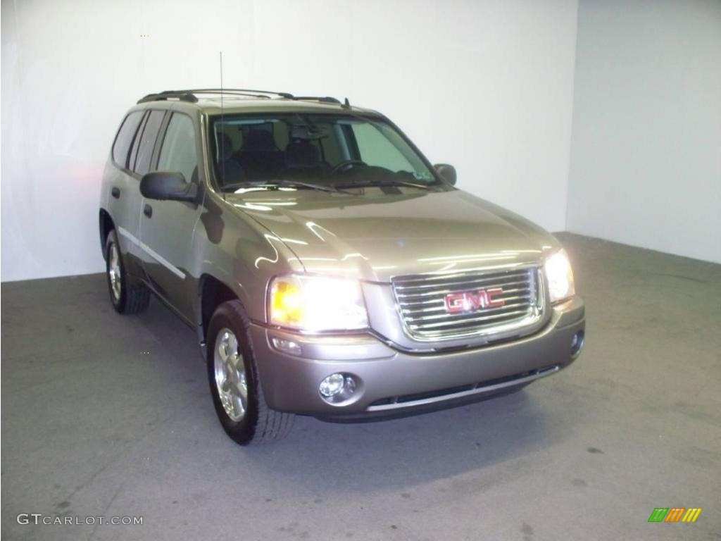 2007 Envoy SLE 4x4 - Steel Gray Metallic / Ebony photo #1