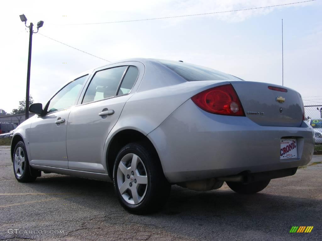 2007 Cobalt LS Sedan - Summit White / Gray photo #8