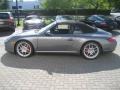 2009 Meteor Grey Metallic Porsche 911 Carrera S Cabriolet  photo #10