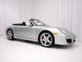 2009 Arctic Silver Metallic Porsche 911 Carrera S Cabriolet  photo #2