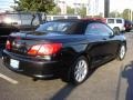 2008 Brilliant Black Crystal Pearl Chrysler Sebring Touring Convertible  photo #4