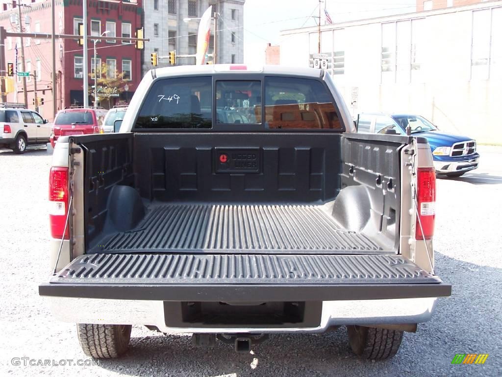 2006 F150 XLT SuperCab 4x4 - Arizona Beige Metallic / Tan photo #6